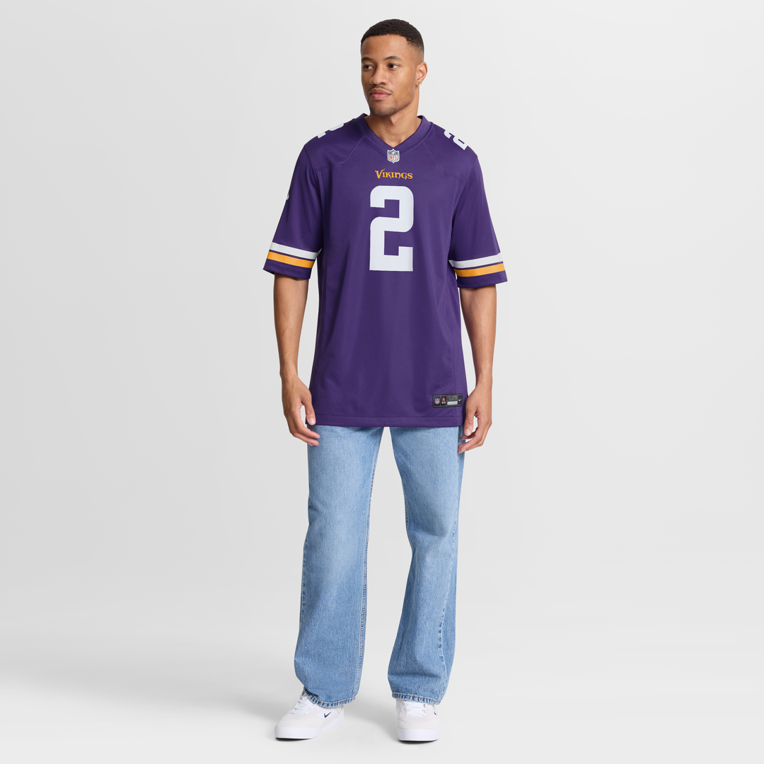 Minnesota Vikings Isaiah Rodgers Nike Purple Team Game Jersey