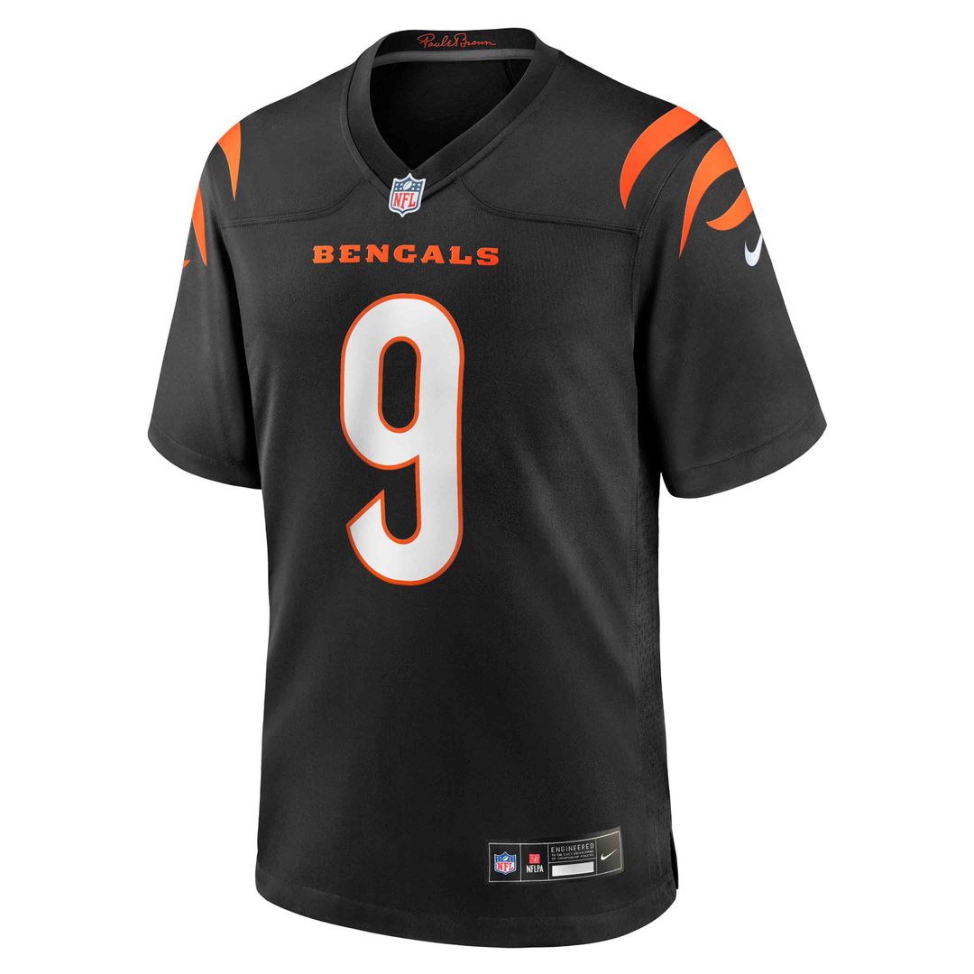 Cincinnati Bengals Joe Burrow Nike Orange Alternate Game Jersey