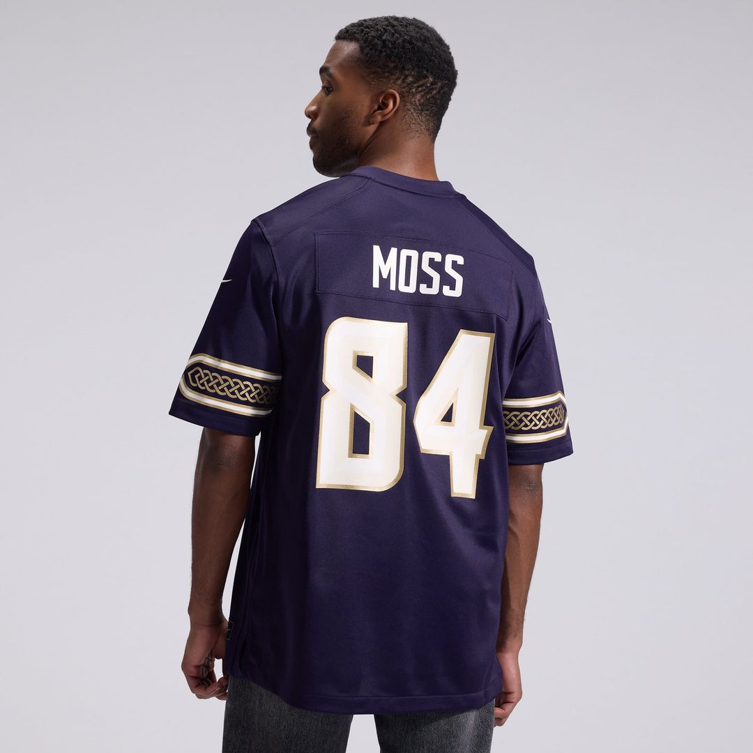 Minnesota Vikings Randy Moss Nike Purple 2026 Rivalries Collection Game Jersey