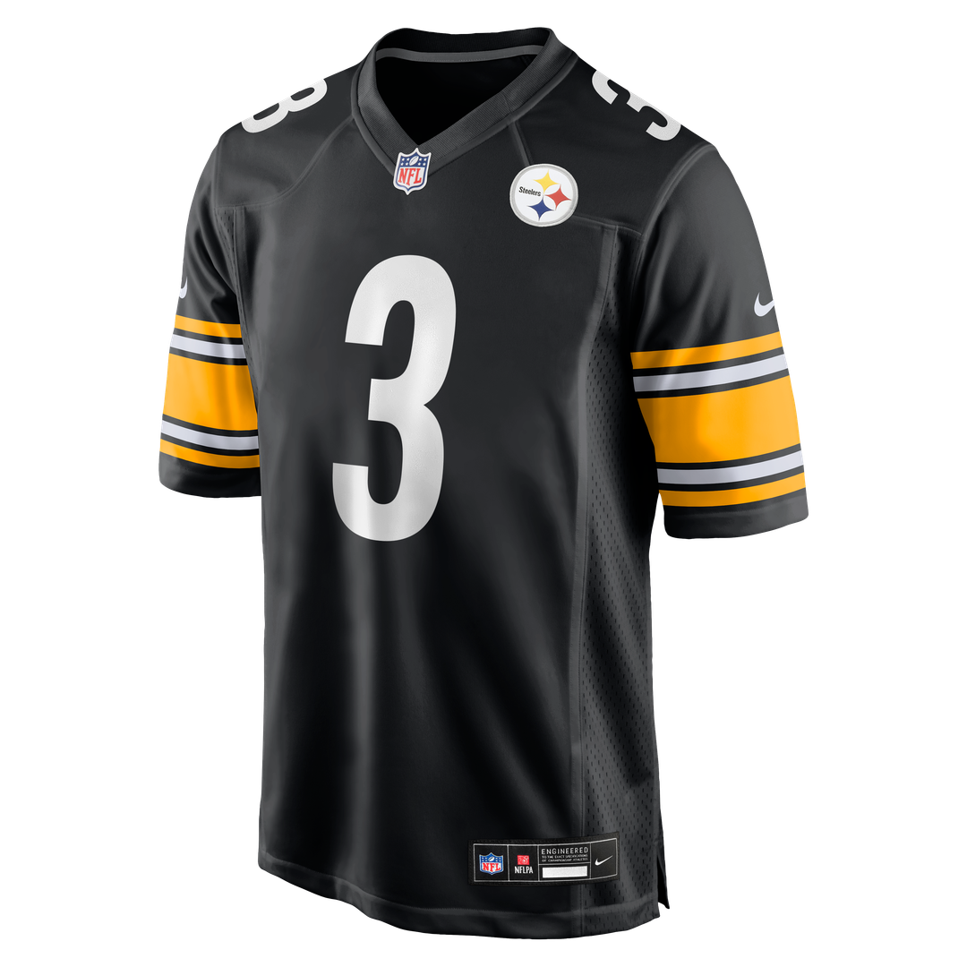 Pittsburgh Steelers Jaquan Brisker Nike Black Team Game Jersey