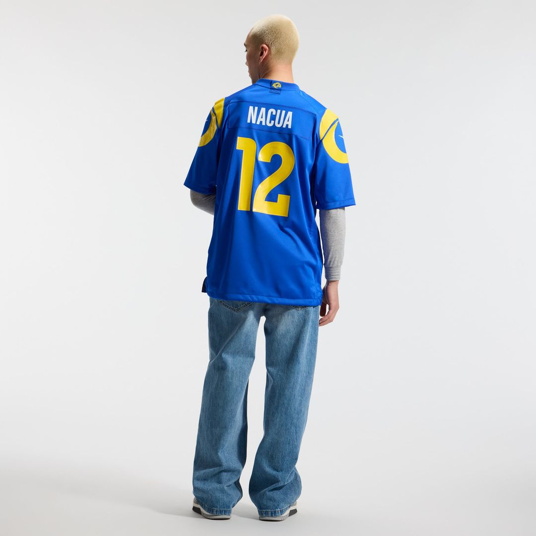 Los Angeles Rams Puka Nacua Nike Classic Sol Game Jersey