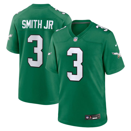 Philadelphia Eagles Nolan Smith Nike Kelly Green Alternate Game Jersey