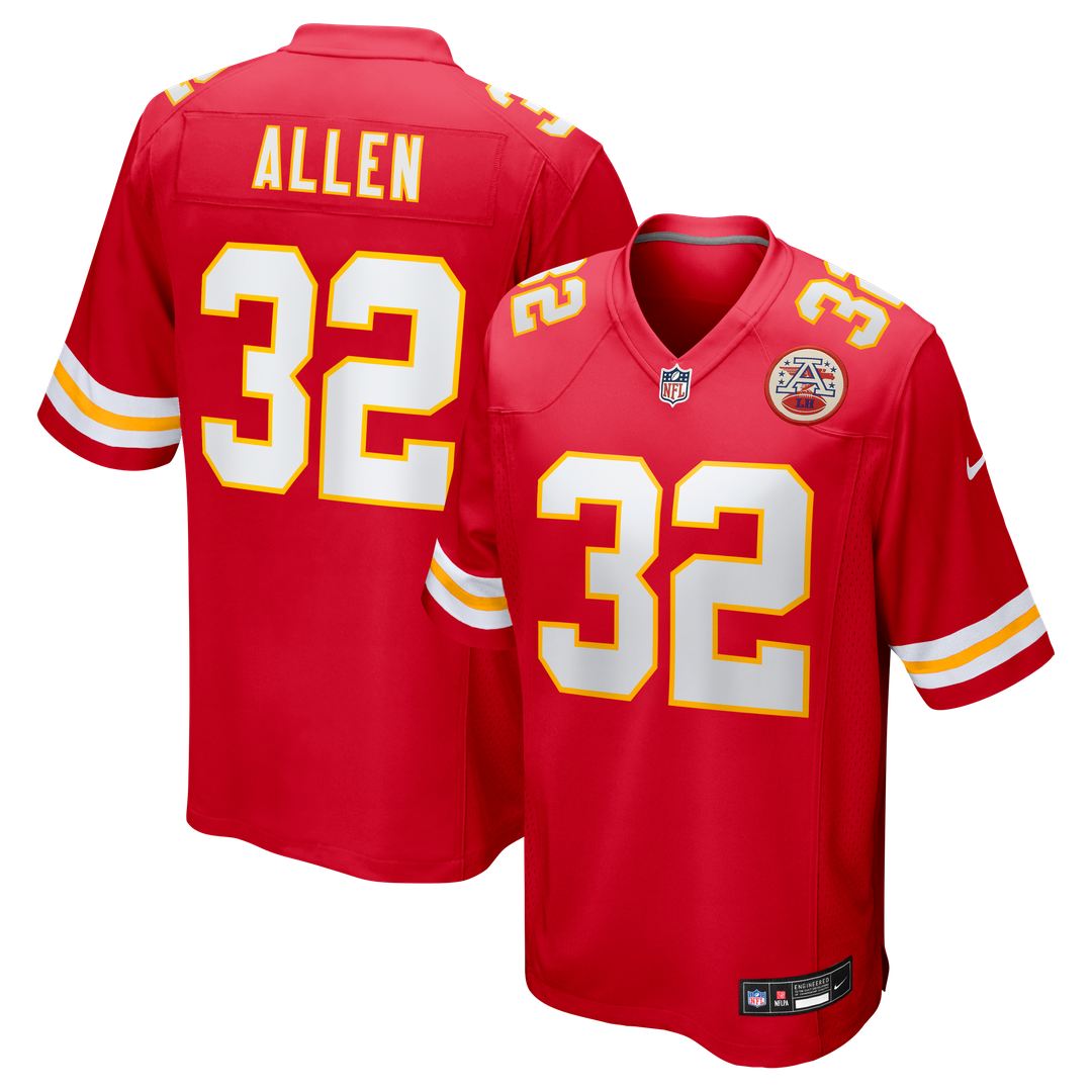 Kansas City Chiefs Marcus Allen Nike White Retired Player Game Jersey