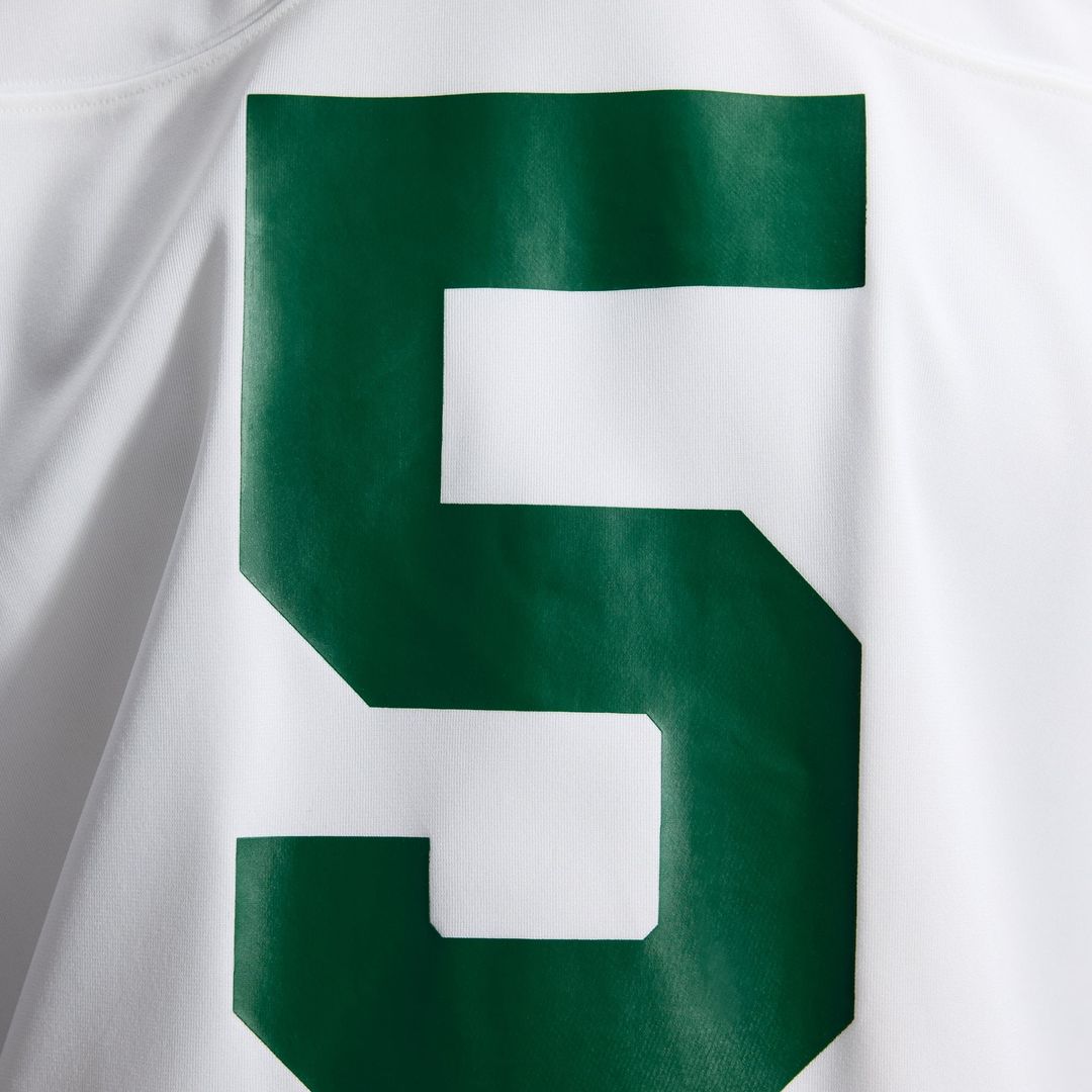 New York Jets Garrett Wilson Nike Legacy Green Game Jersey
