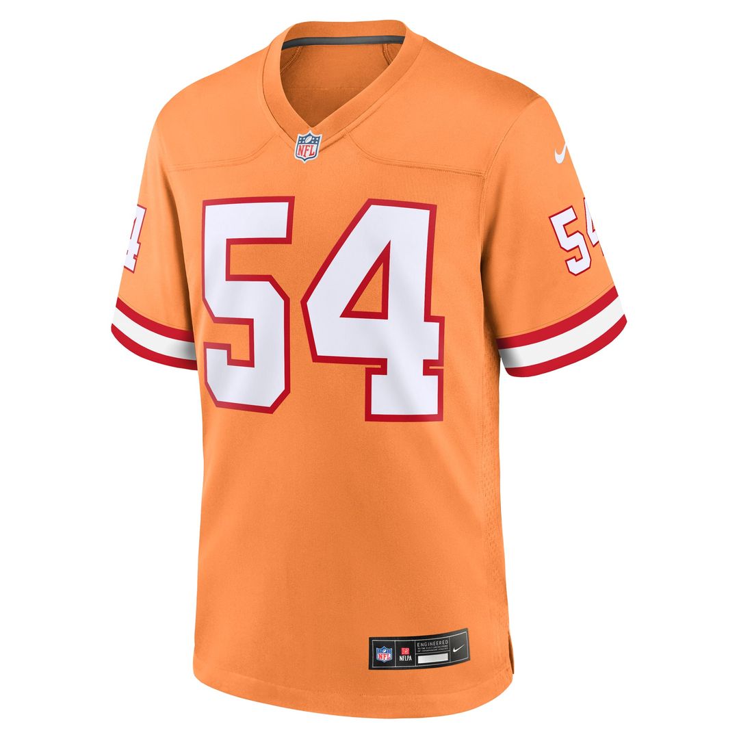 Tampa Bay Buccaneers Lavonte David Nike Orange Throwback Game Jersey
