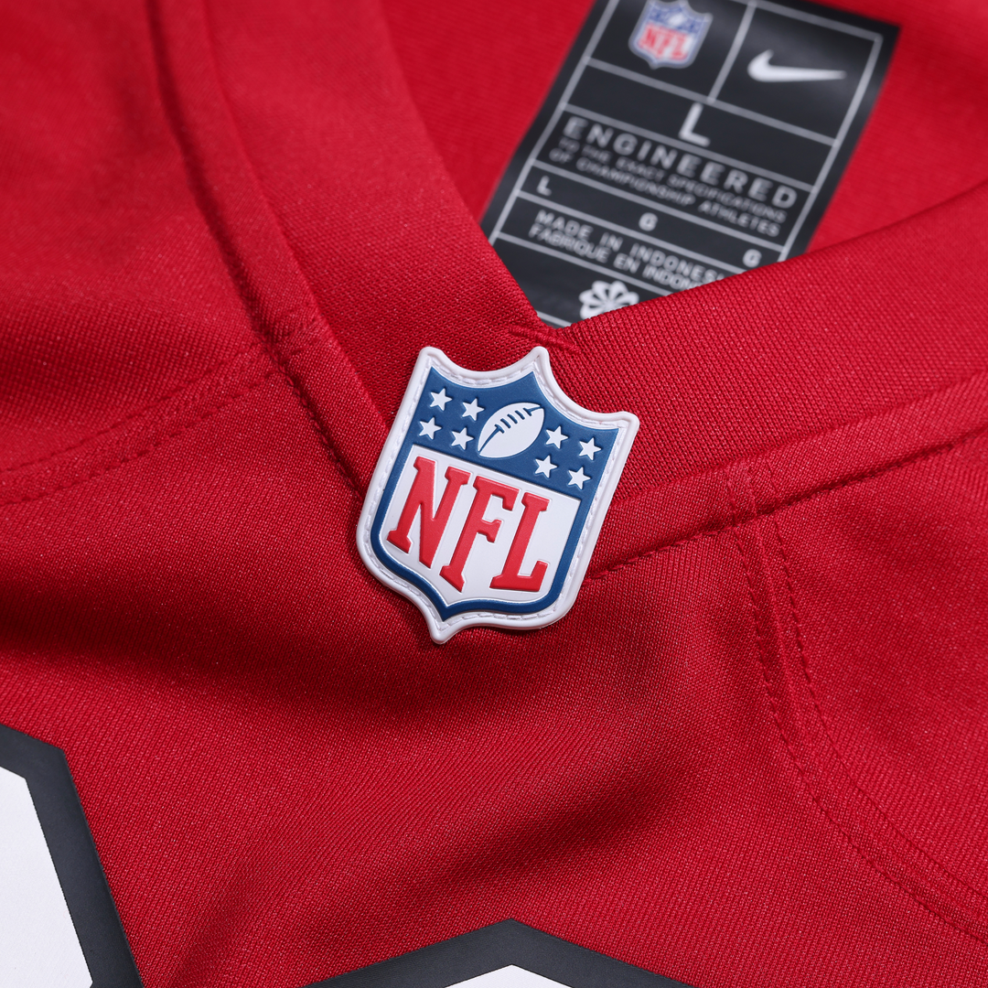 San Francisco 49ers Nike Scarlet Custom Jersey