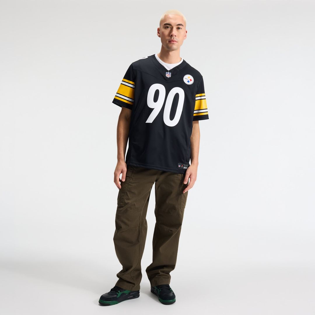 Pittsburgh Steelers T.J. Watt Nike Gold Alternate Vapor F.U.S.E. Stitched Limited Jersey