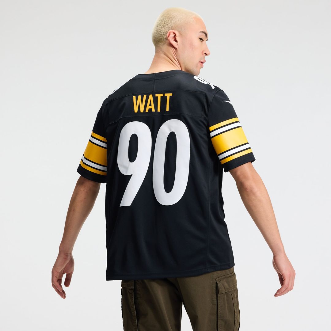 Pittsburgh Steelers T.J. Watt Nike Gold Alternate Vapor F.U.S.E. Stitched Limited Jersey