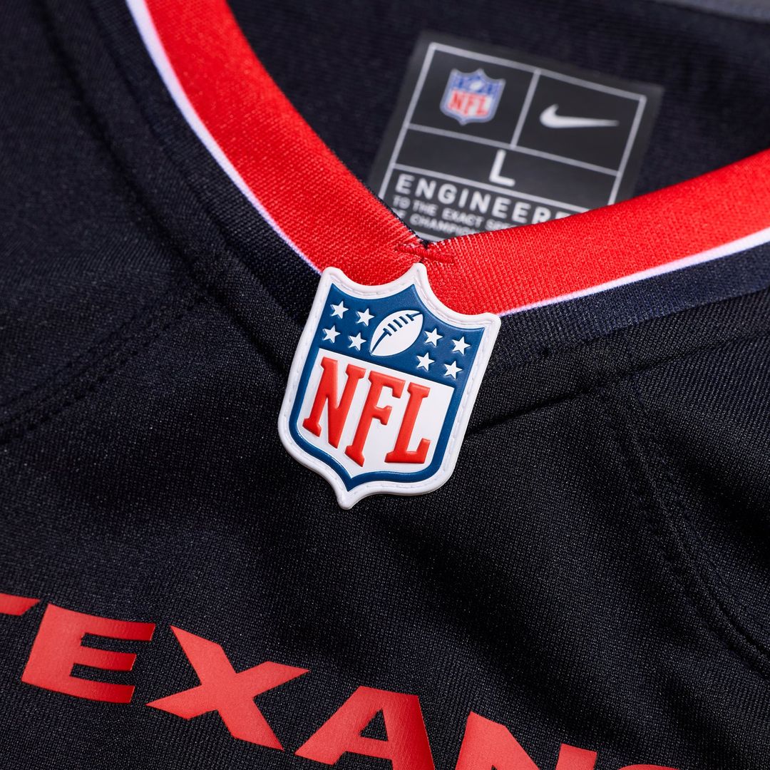 Houston Texans E.J. Speed Nike Navy Team Game Jersey