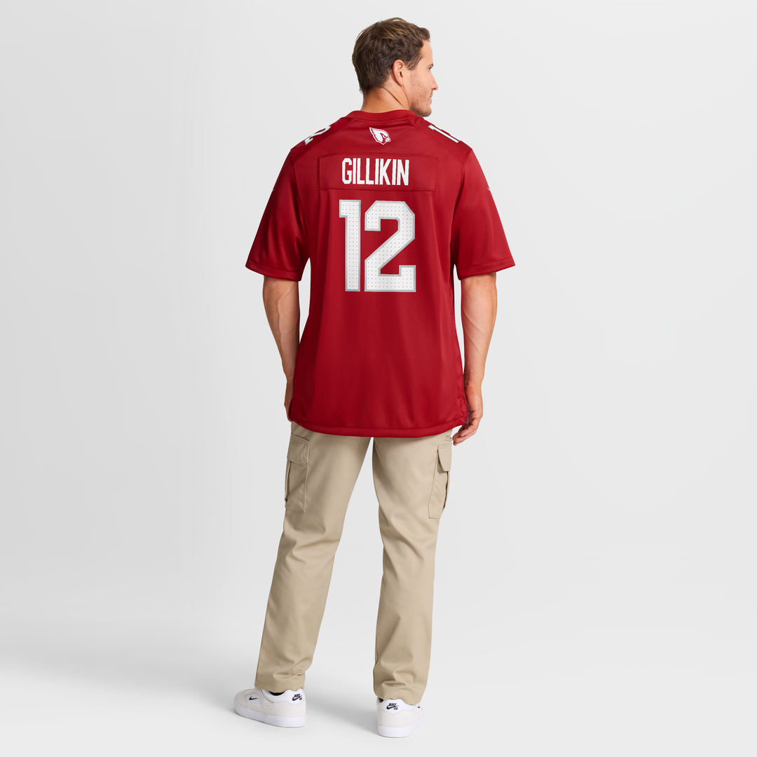 Arizona Cardinals Blake Gillikin Nike Cardinal Team Game Jersey