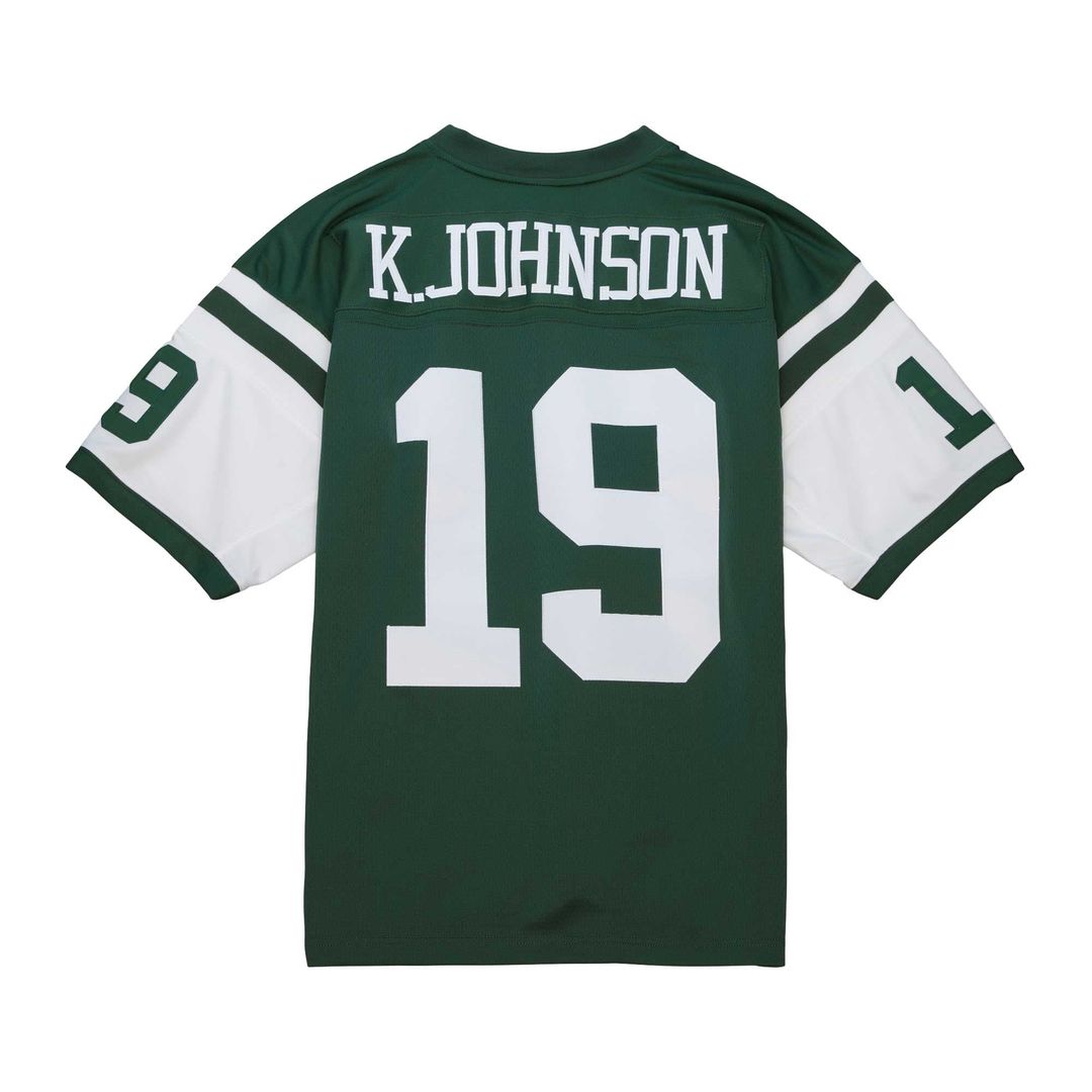 New York Jets Keyshawn Johnson Mitchell & Ness Green Legacy Replica Jersey