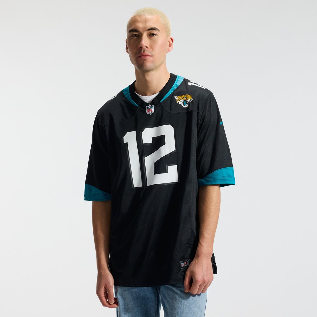 Jacksonville Jaguars Travis Hunter Nike Teal Team Game Jersey