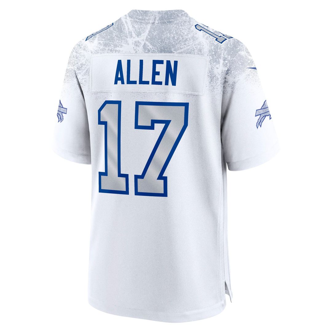 Buffalo Bills Josh Allen Nike White Rivalries Collection Game Jersey