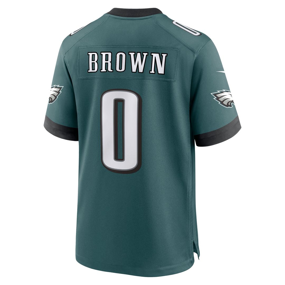 Philadelphia Eagles Marquise Brown Nike Kelly Green Alternate 2 Game Jersey