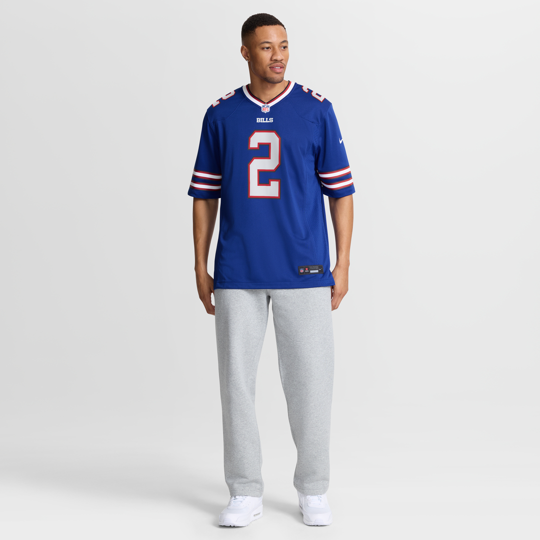 Buffalo Bills Tyler Bass Nike Royal Game Player Jersey