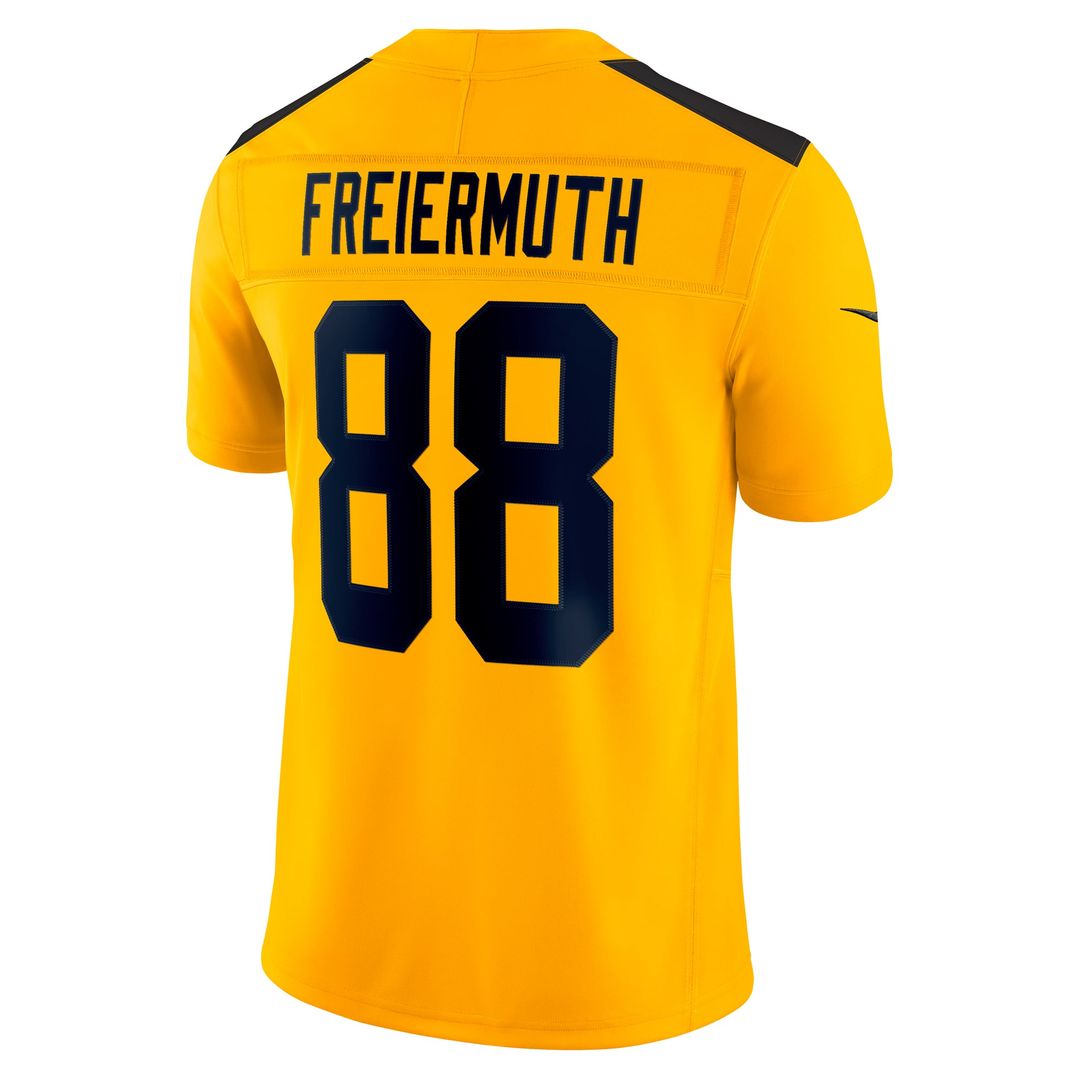 Pittsburgh Steelers Pat Freiermuth Nike Gold Alternate Vapor F.U.S.E. Limited Jersey