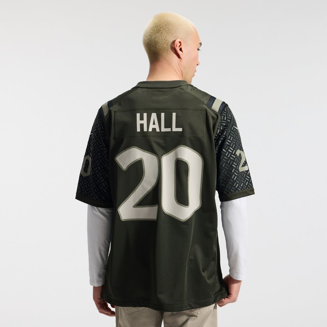 New York Jets Breece Hall Nike Green Rivalries Collection Game Jersey