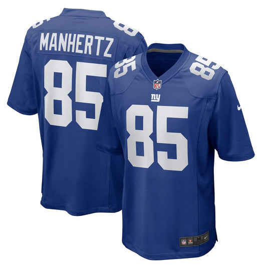 New York Giants Chris Manhertz Nike Royal Team Game Jersey