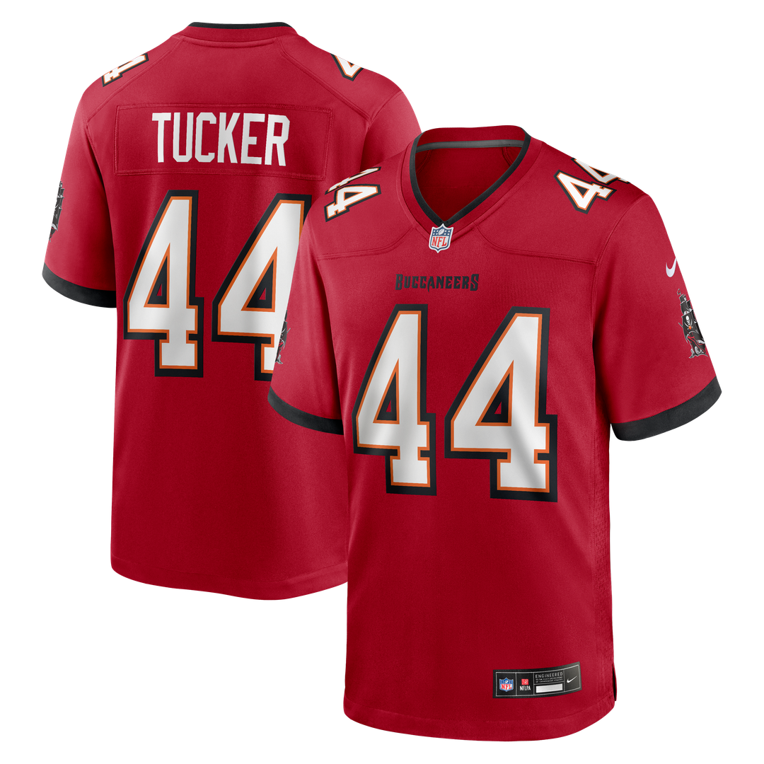 Tampa Bay Buccaneers Sean Tucker Nike Red Game Jersey