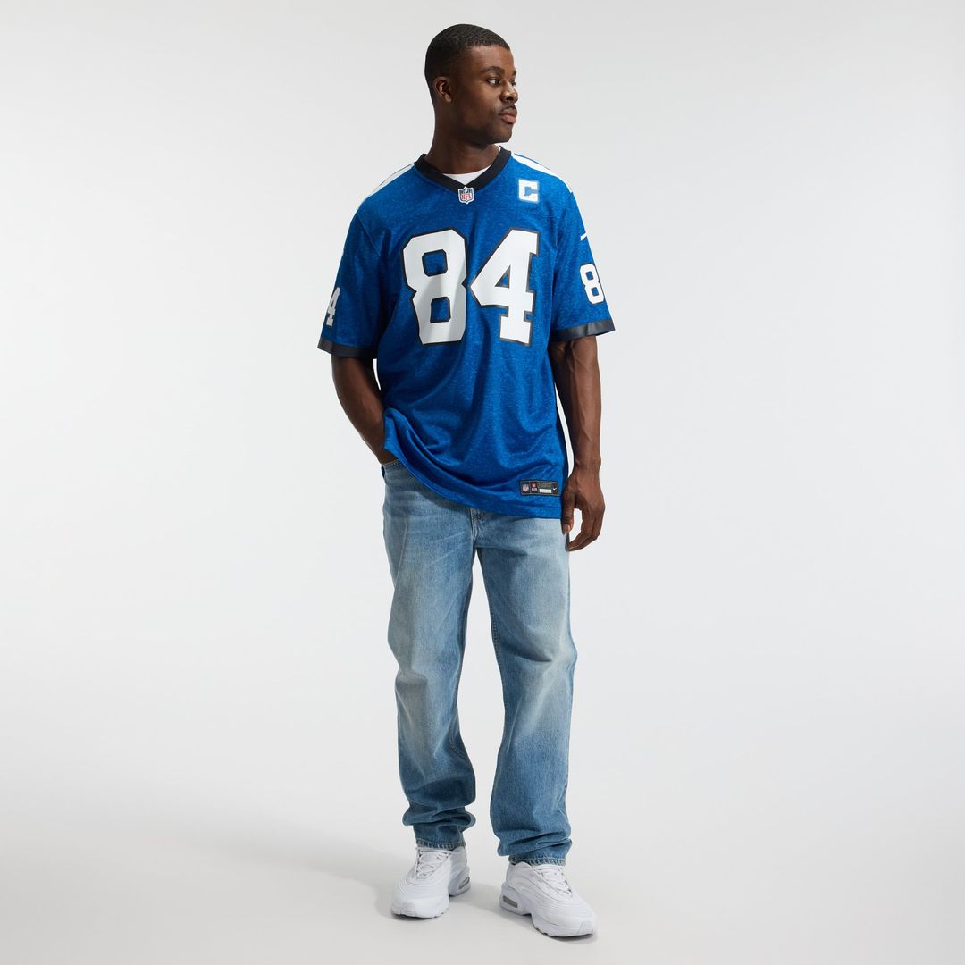 Indianapolis Colts Tyler Warren Nike Heather Royal Alternate 2 Indiana Nights Game Jersey
