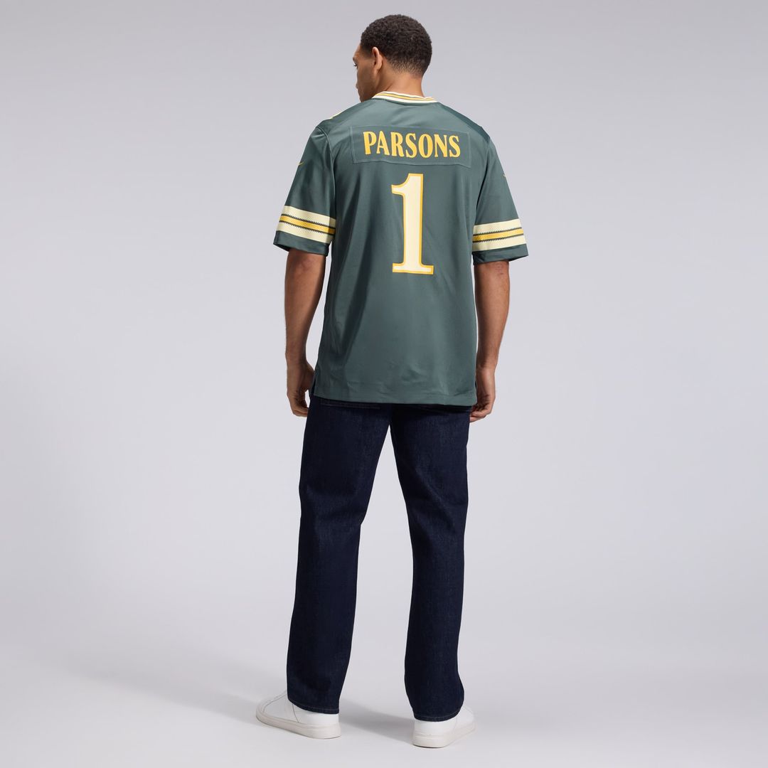 Green Bay Packers Micah Parsons Nike Green 2026 Rivalries Collection Game Jersey
