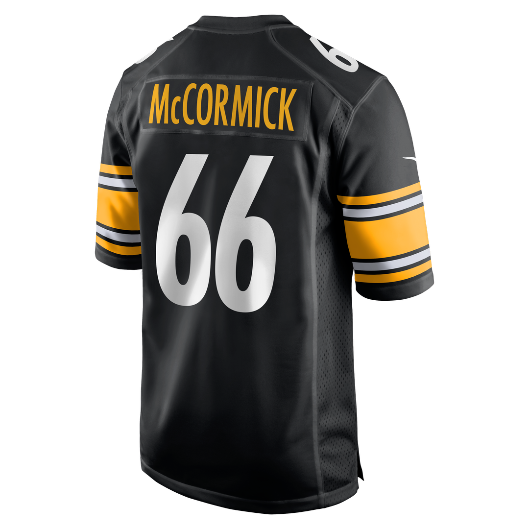 Pittsburgh Steelers Mason McCormick Nike Black Game Jersey