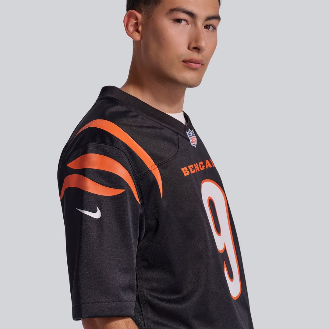 Cincinnati Bengals Joe Burrow Nike Orange Alternate Game Jersey