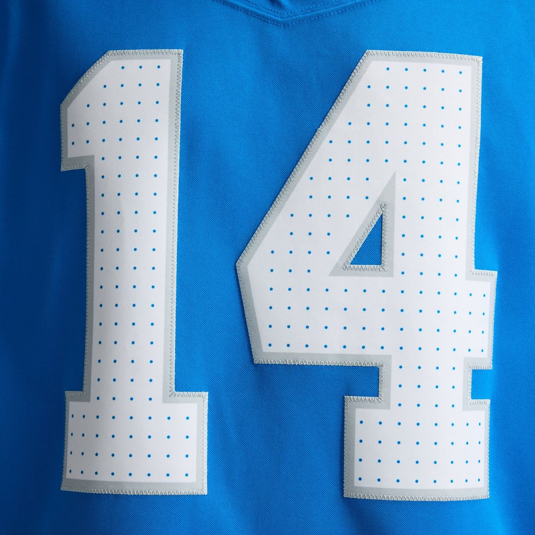 Detroit Lions Amon-Ra St. Brown Nike Blue Team Vapor F.U.S.E. Stitched Limited Jersey