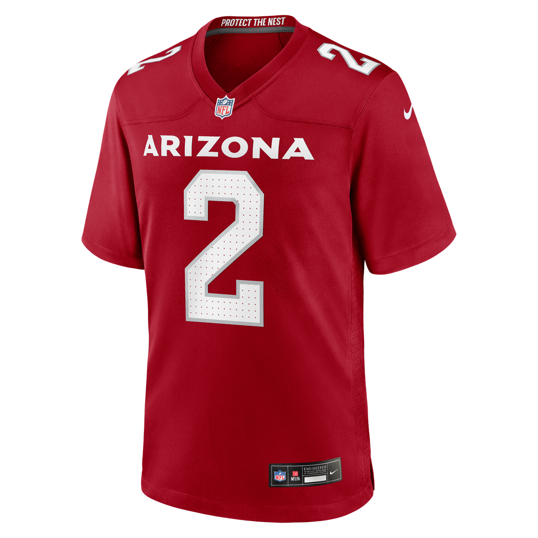 Arizona Cardinals Will Johnson Nike Cardinal Team Game Jersey