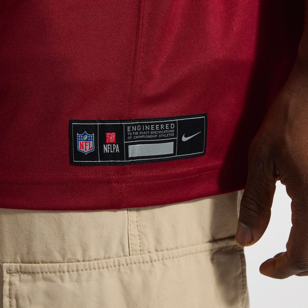 Washington Commanders Terry McLaurin Nike Burgundy Team Vapor F.U.S.E. Stitched Limited Jersey