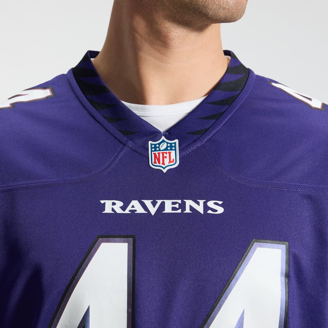Baltimore Ravens Marlon Humphrey Nike Purple Team Game Jersey