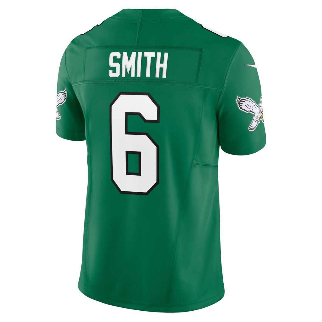 Philadelphia Eagles DeVonta Smith Nike Kelly Green Vapor F.U.S.E. Limited Jersey