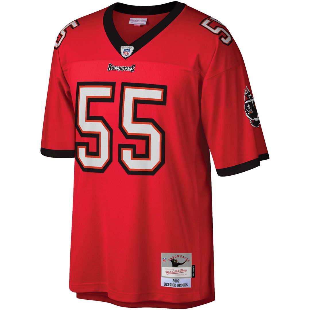 Tampa Bay Buccaneers Derrick Brooks Mitchell & Ness Orange Legacy Replica Jersey
