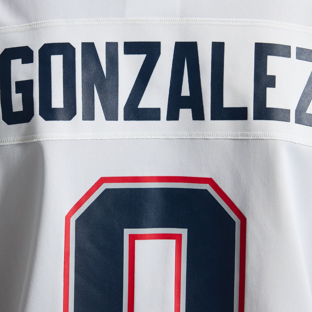 New England Patriots Christian Gonzalez Nike Navy Team Game Jersey