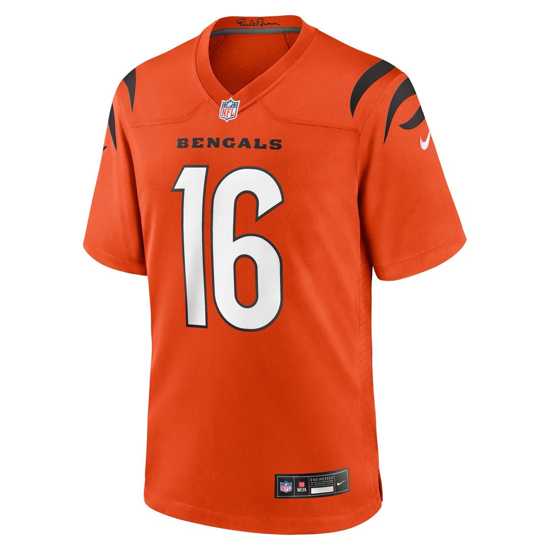 Cincinnati Bengals Joe Flacco Nike White Game Jersey