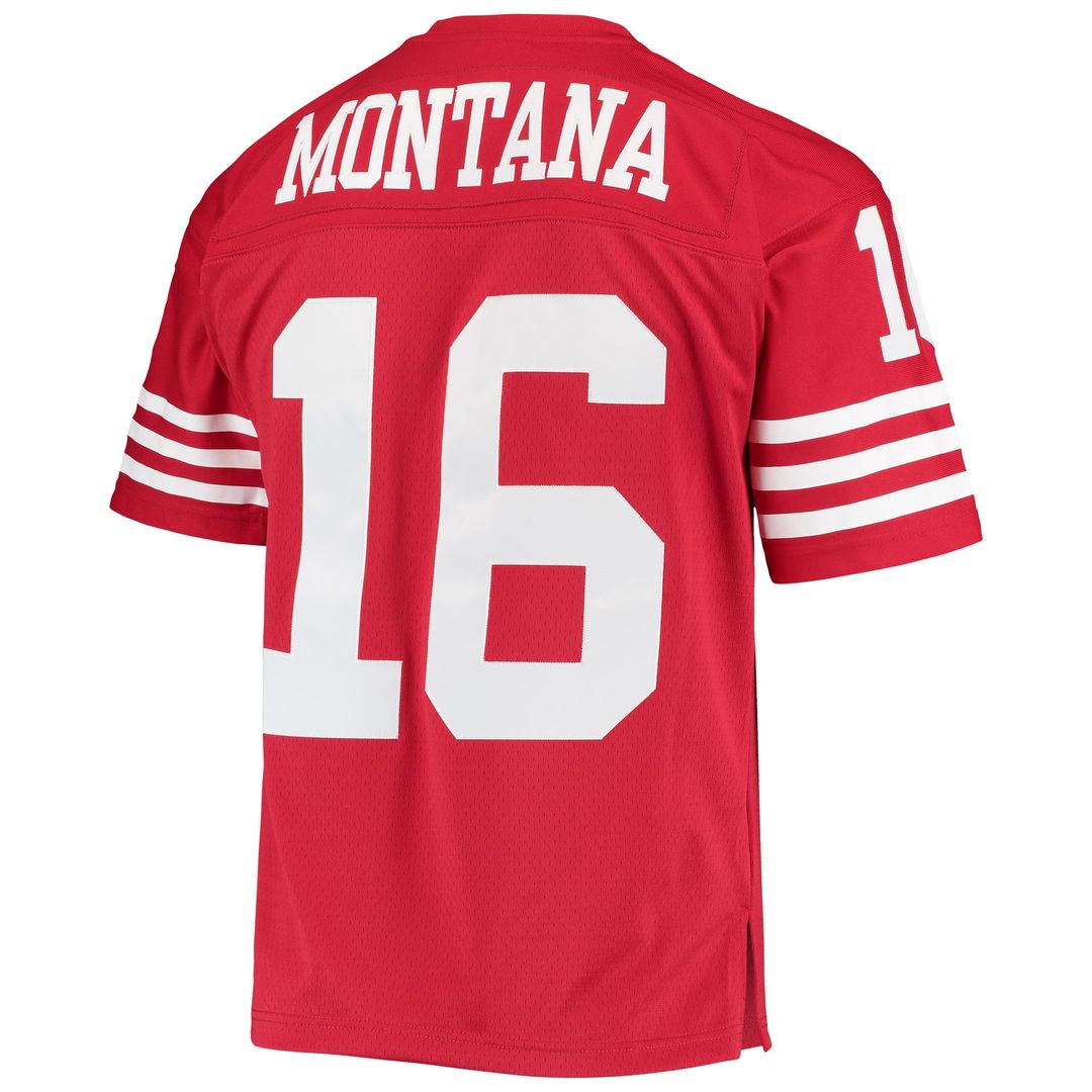 San Francisco 49ers Joe Montana Mitchell & Ness White 1990 Legacy Replica Jersey