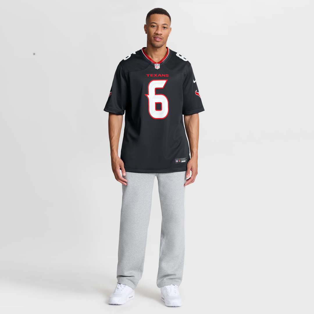 Houston Texans Reed Blankenship Nike Navy Team Game Jersey