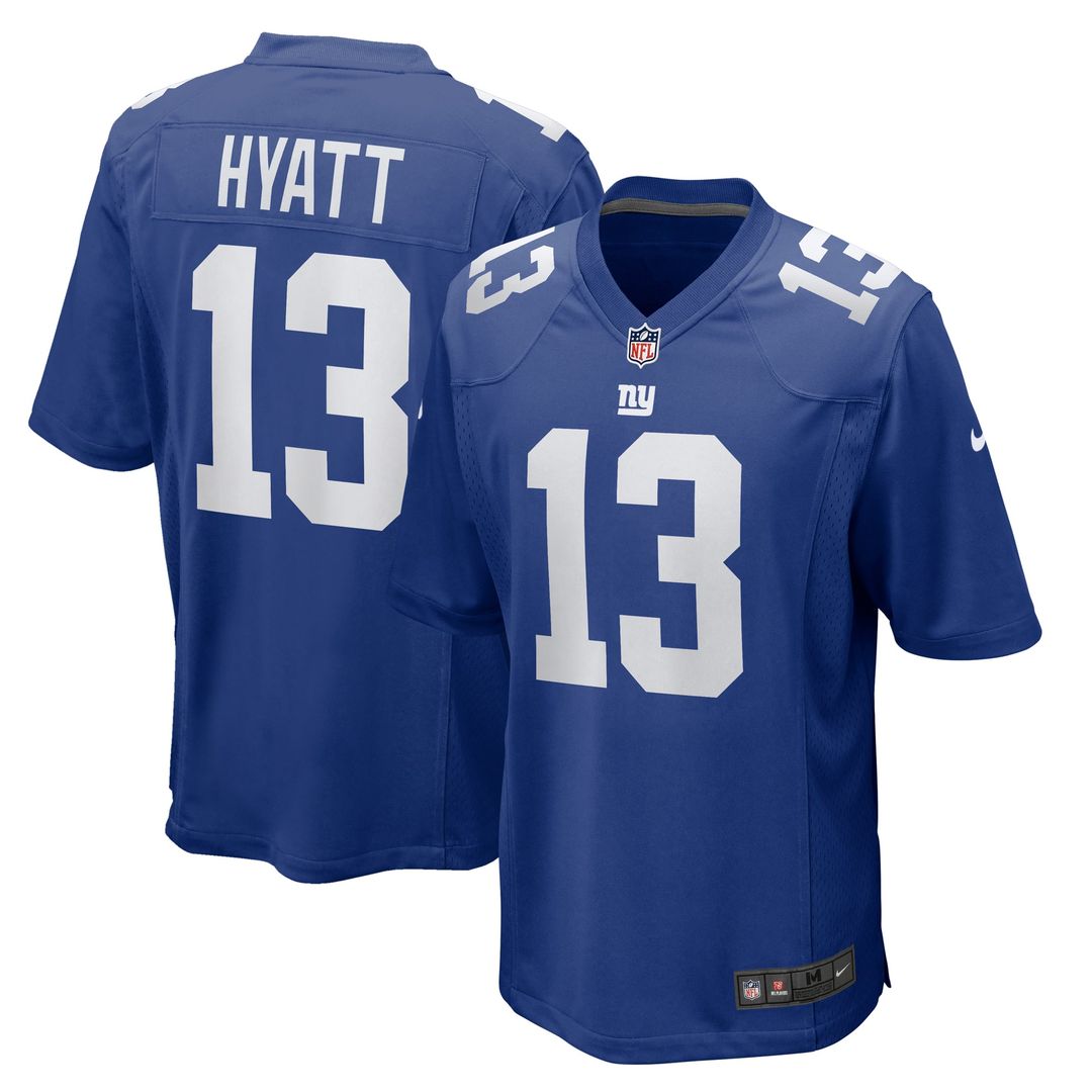 New York Giants Jalin Hyatt Nike White Game Jersey