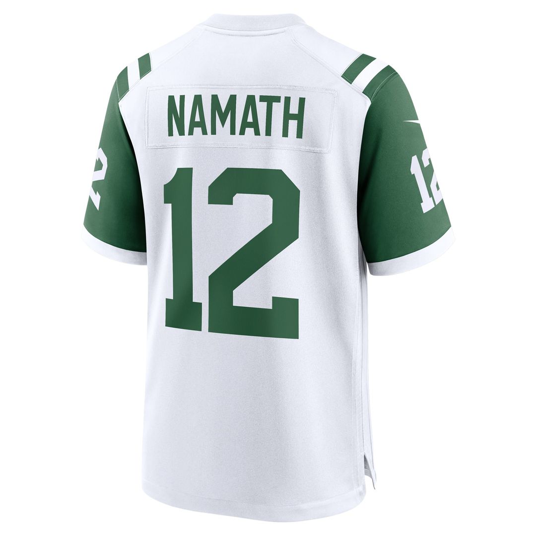 New York Jets Joe Namath Nike Legacy Green Game Jersey
