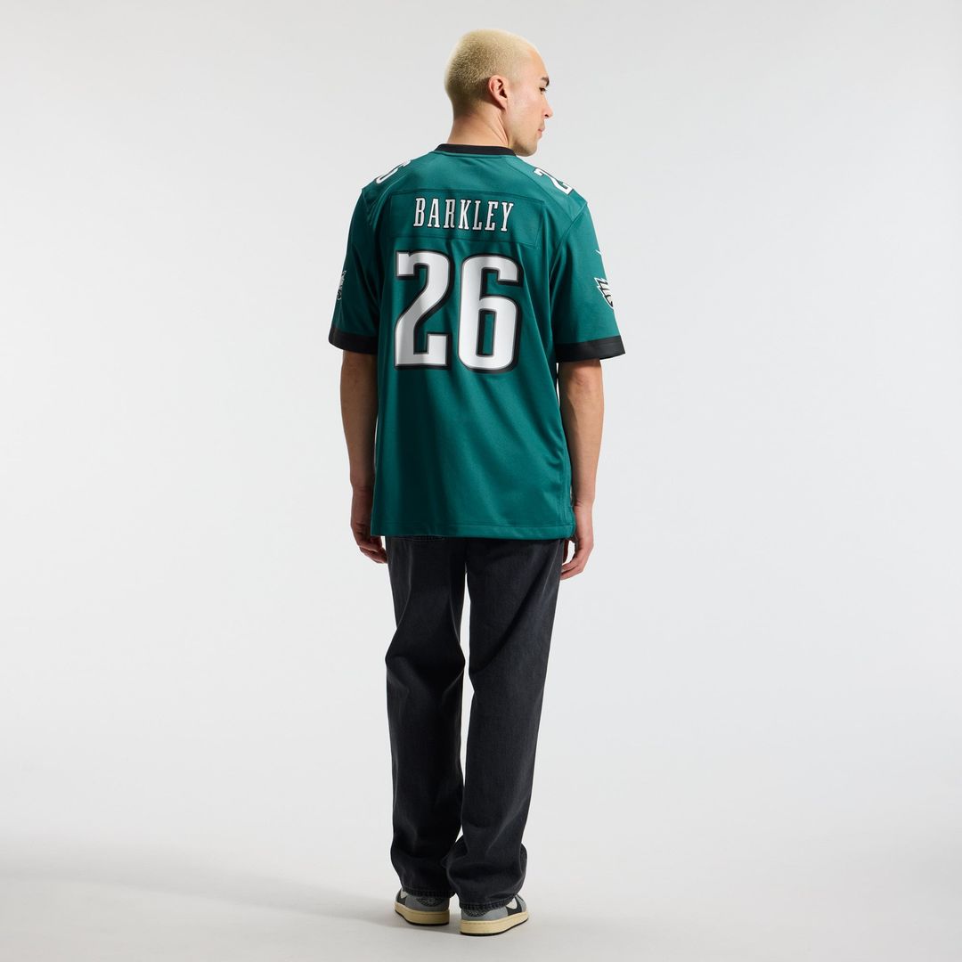 Philadelphia Eagles Saquon Barkley Nike Kelly Green Alternate Game Jersey