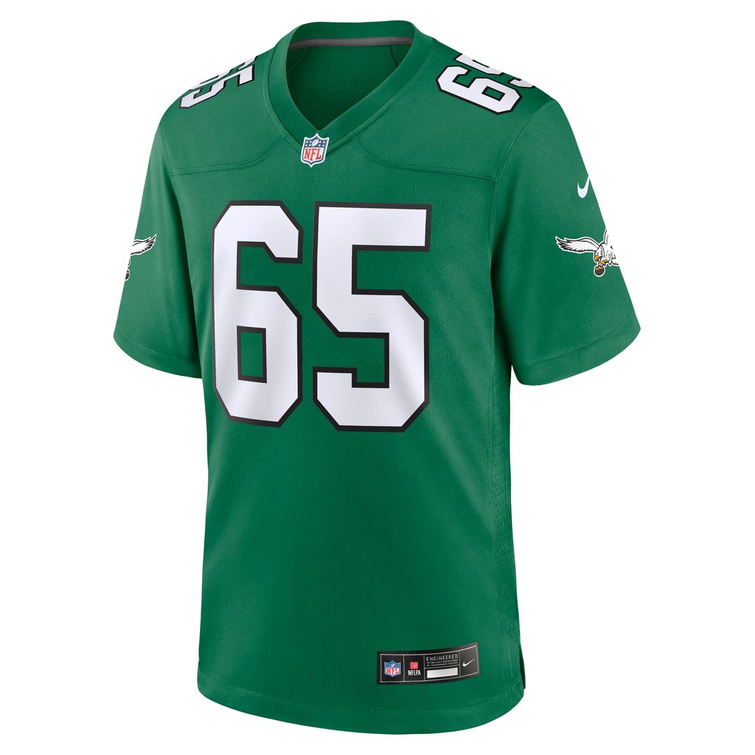 Philadelphia Eagles Lane Johnson Nike Kelly Green Alternate Game Jersey
