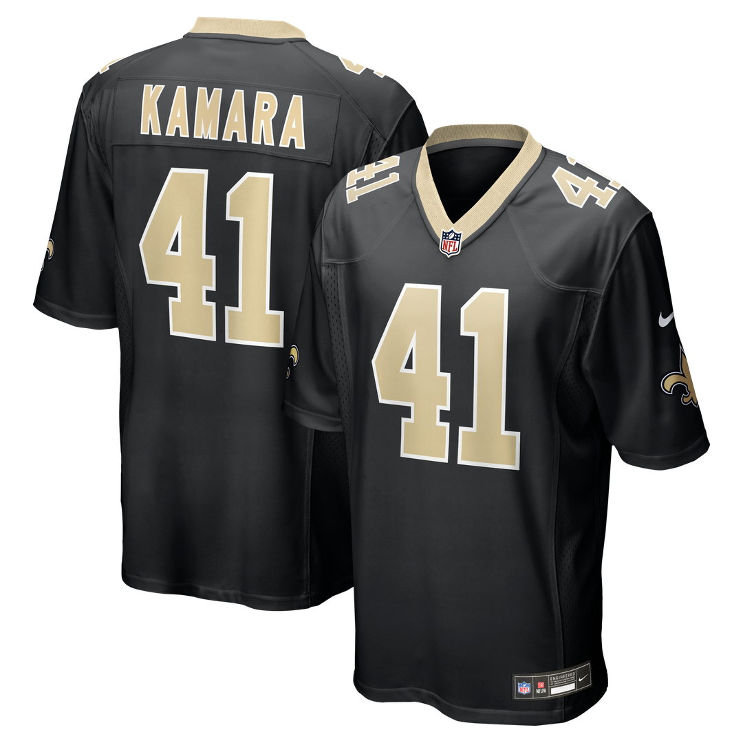 New Orleans Saints Alvin Kamara Nike White Alternate Game Jersey