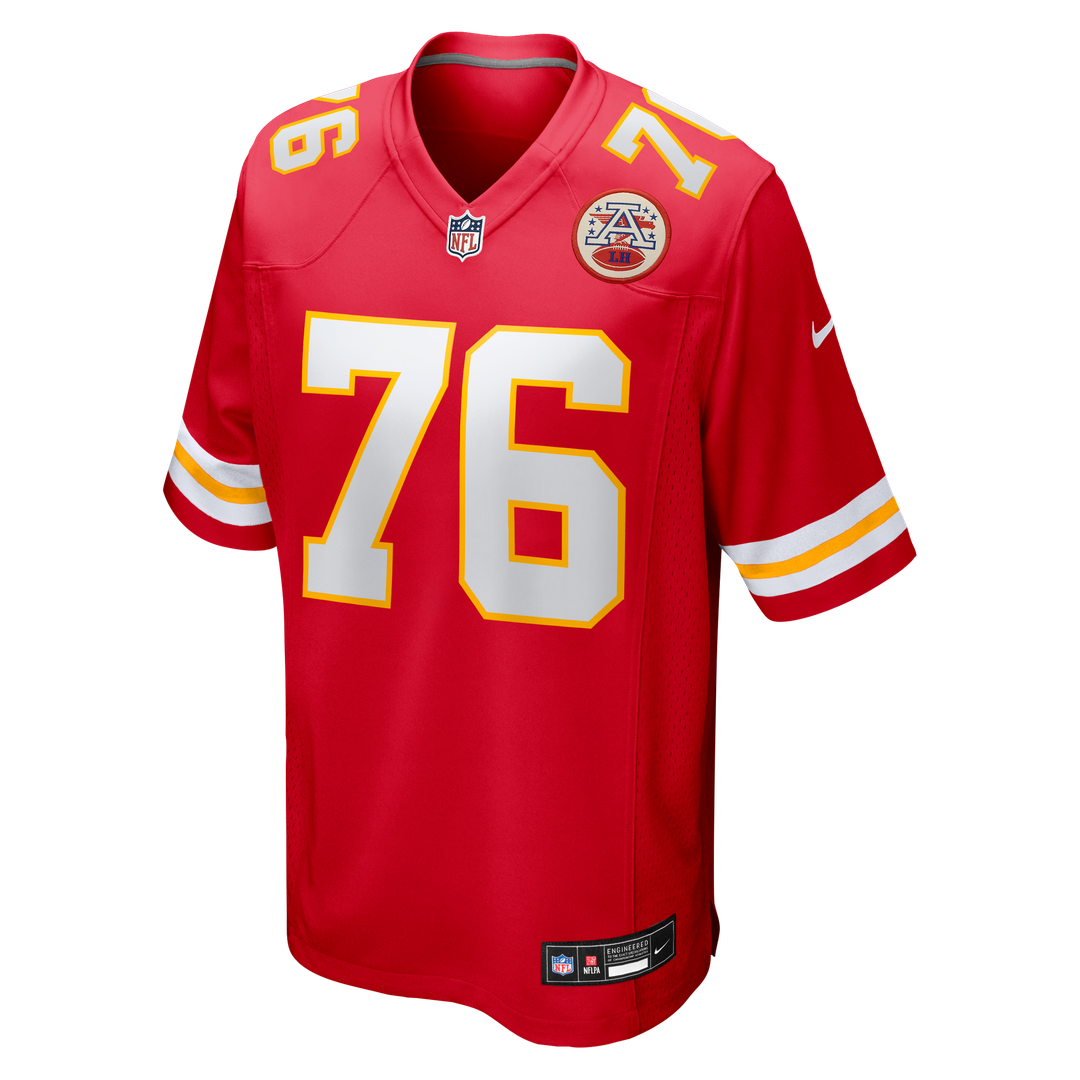 Kansas City Chiefs Kingsley Suamataia Nike Red Game Jersey