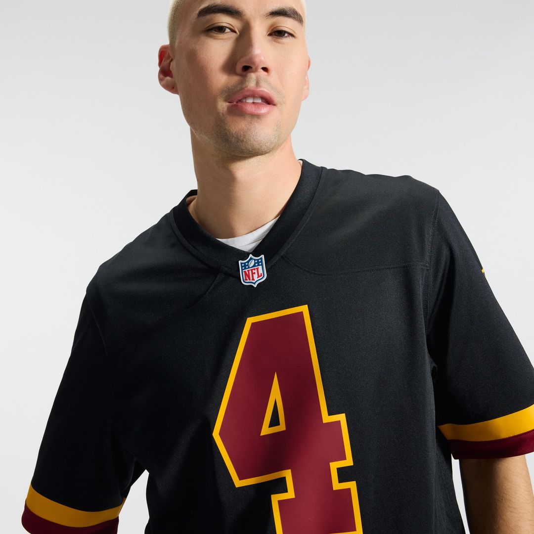Washington Commanders Frankie Luvu Nike White Game Super Bowl Era Jersey