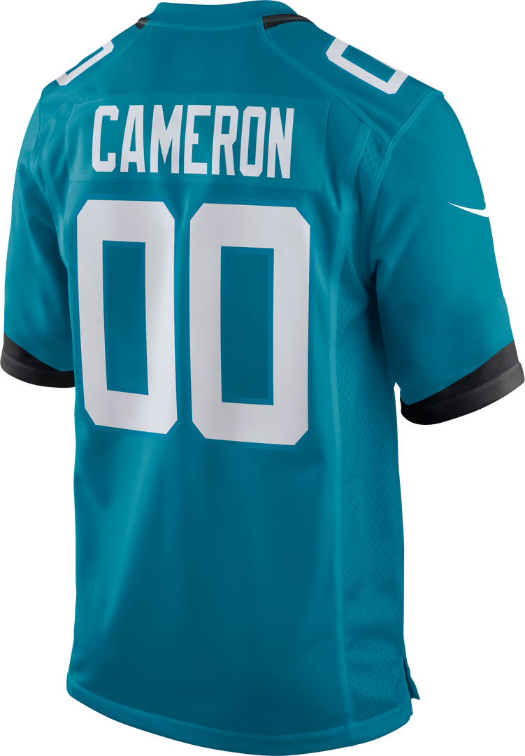 Jacksonville Jaguars Josh Cameron Nike Teal Game Jersey