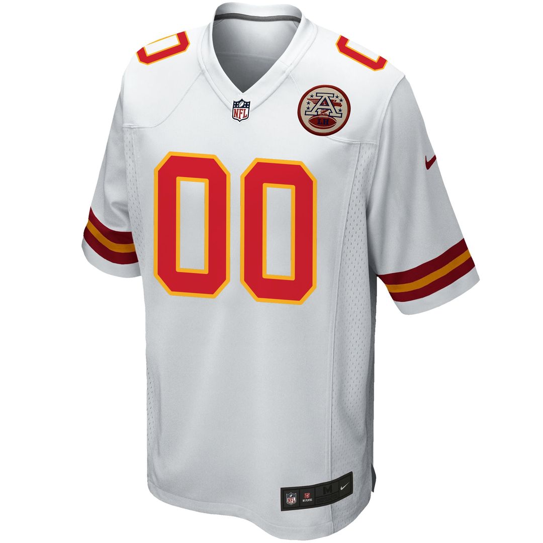 Kansas City Chiefs Nike Red Custom Game Jersey