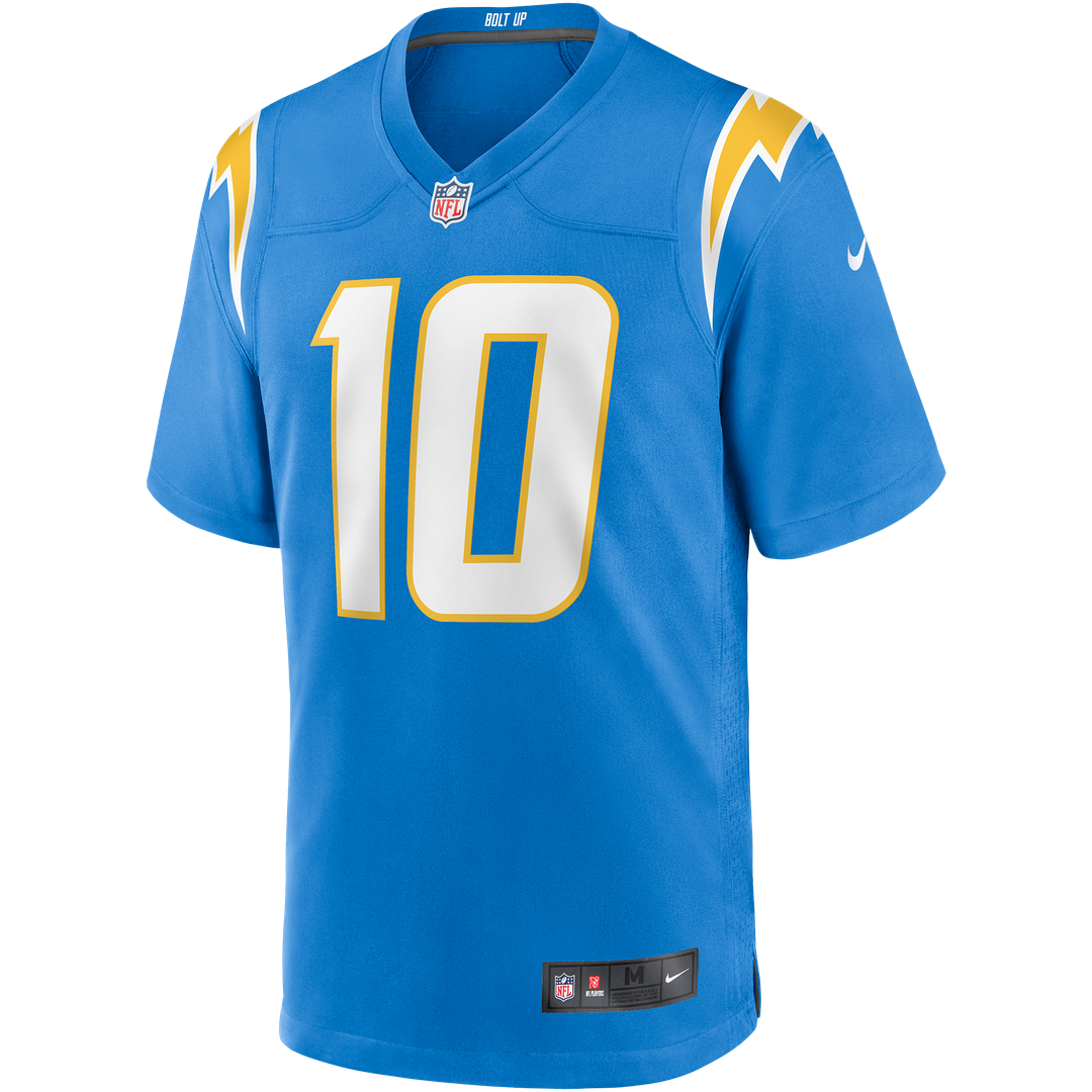 Los Angeles Chargers Justin Herbert Nike Navy Alternate Super Chargers Game Player Jersey