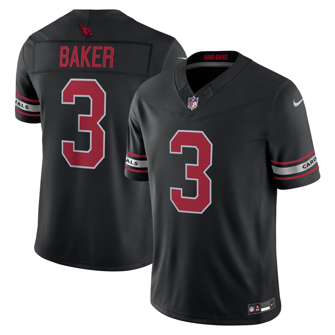 Arizona Cardinals Budda Baker Nike Black Alternate Vapor F.U.S.E. Stitched Limited Jersey