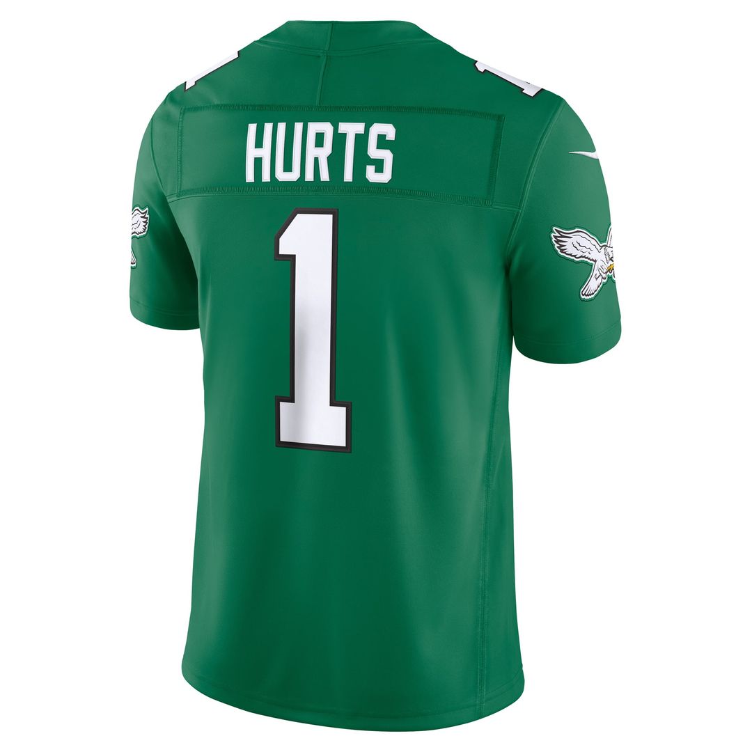Philadelphia Eagles Jalen Hurts Nike Black Alternate Vapor F.U.S.E. Stitched Limited Jersey