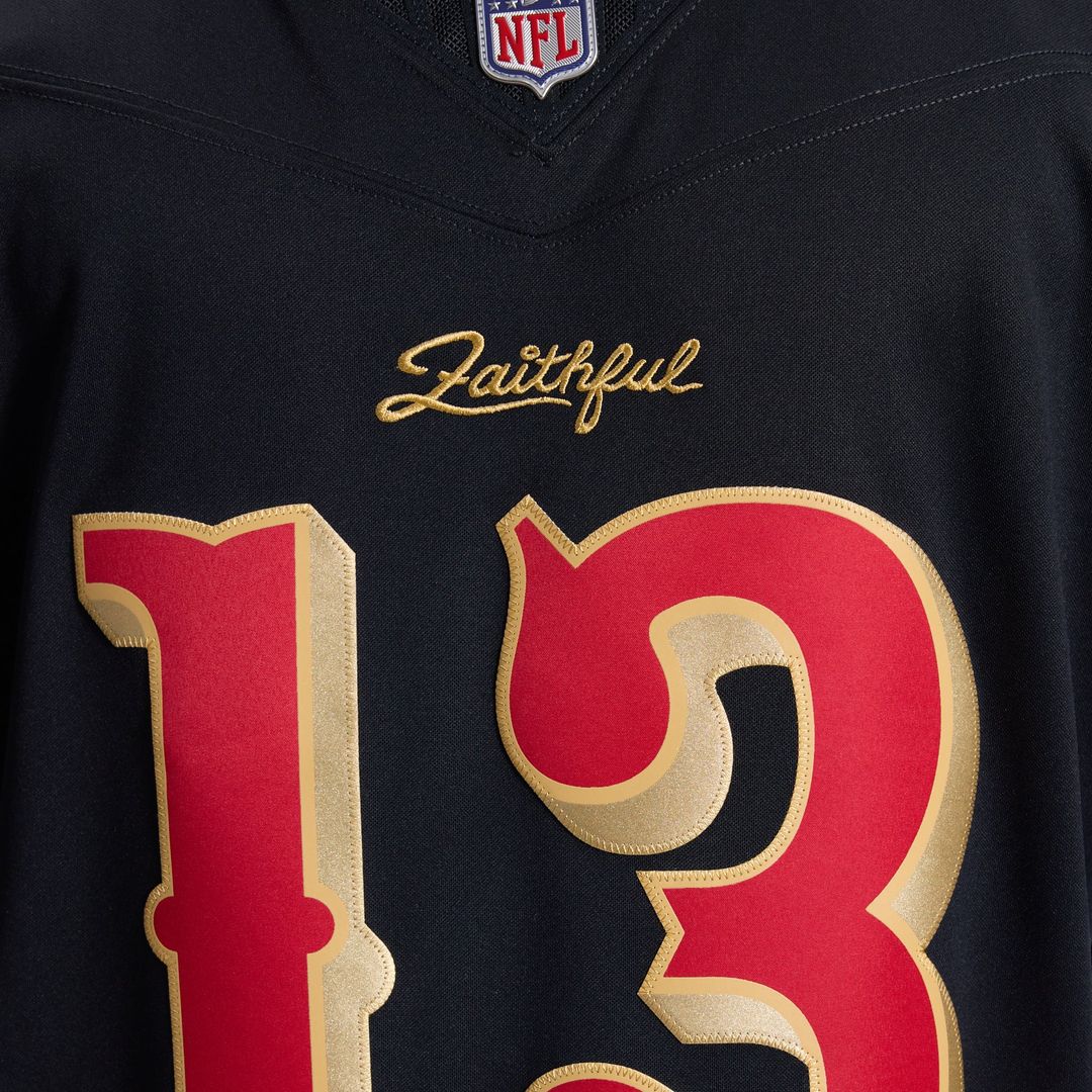 San Francisco 49ers Brock Purdy Nike Black Rivalries Collection Stitched Limited Jersey